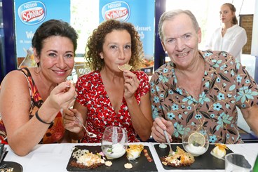 Andrea Händler, Konstanze Beitebner, Ossi Schellmann (v.l.)